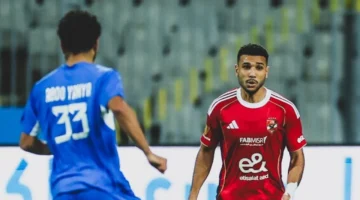 أداء مميز.. هادي رياض يؤكد مكانته في دفاع الأهلي بالمباراة الأولى